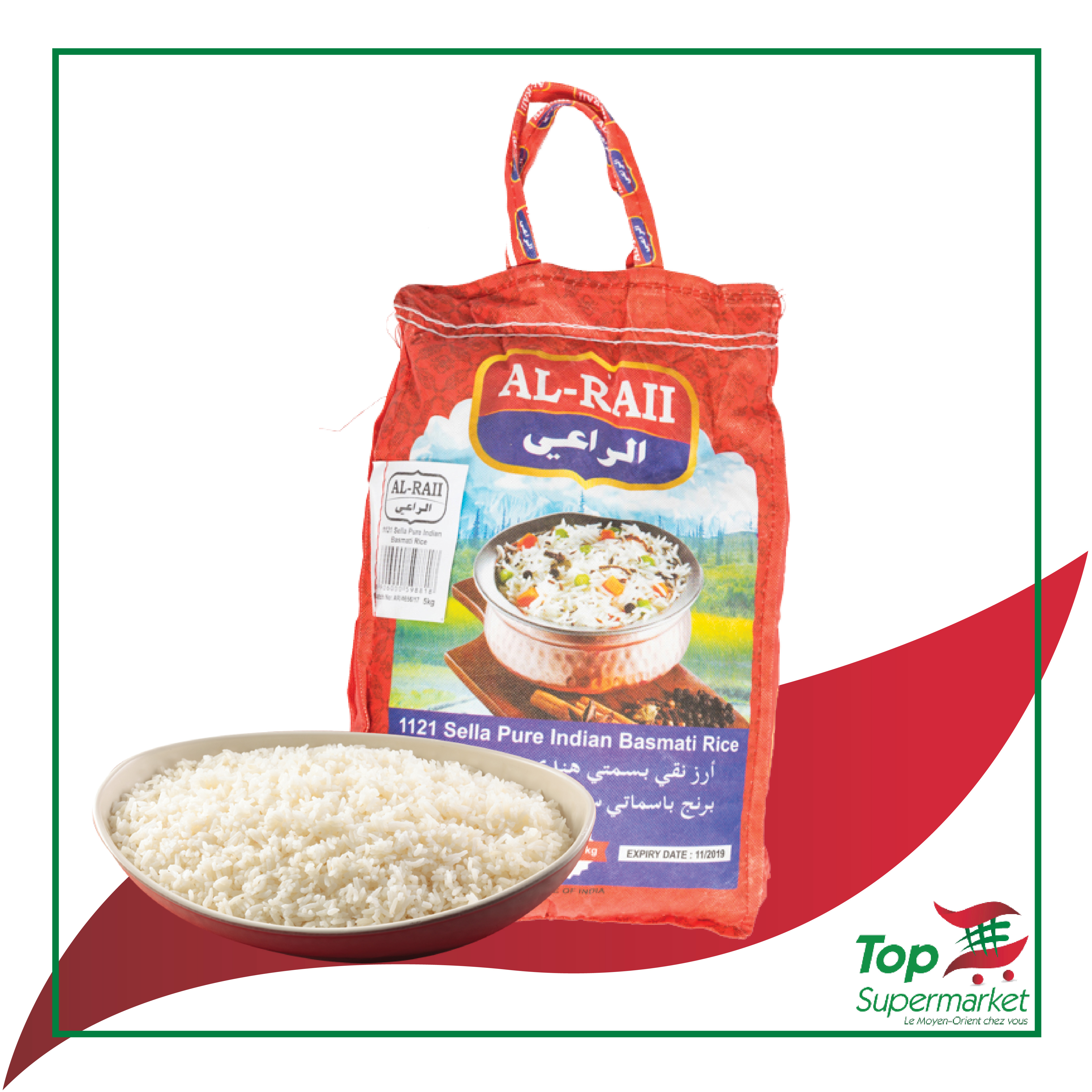 Al-Raii riz basmati 5KG